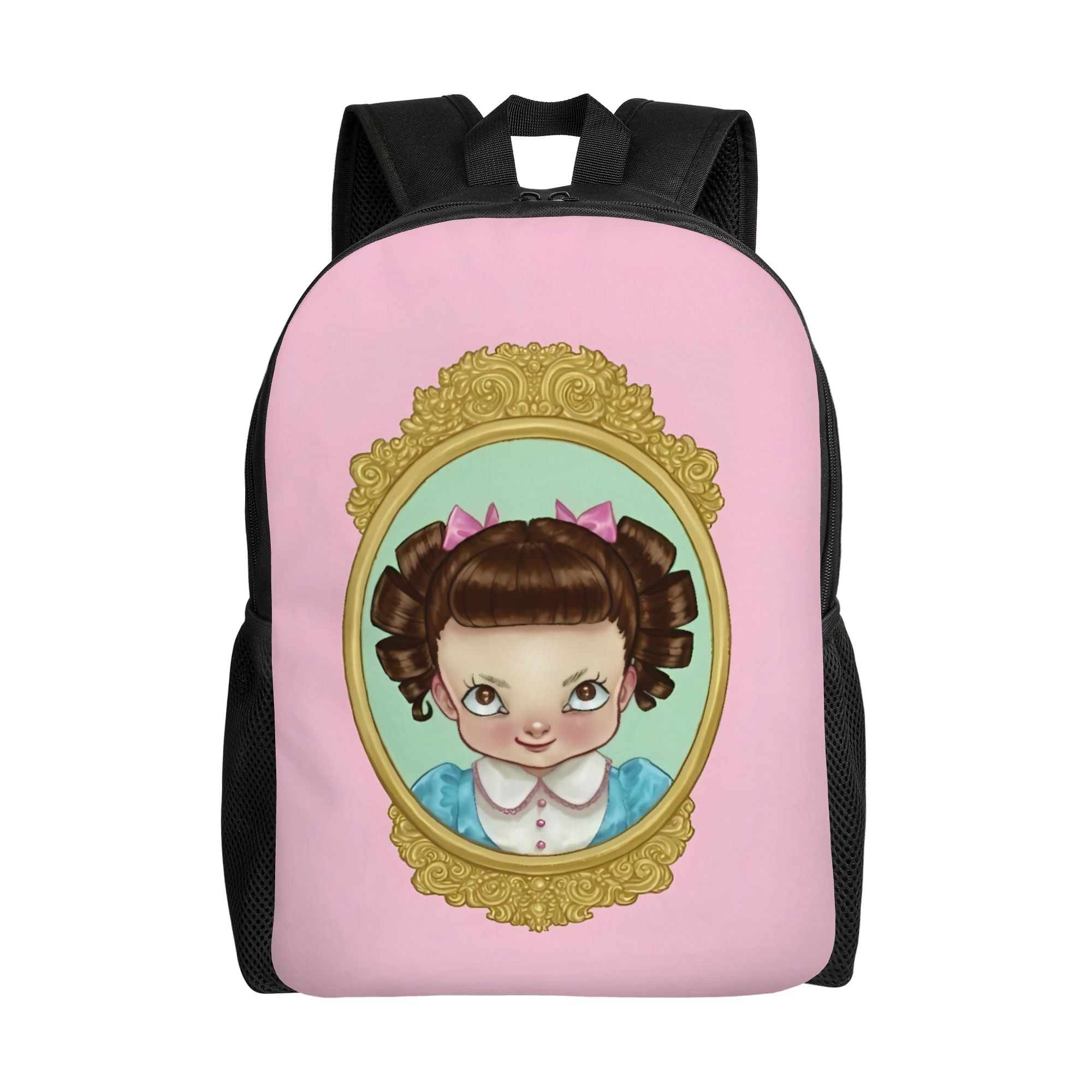 School Backpack Teen - กระเป๋าเป้สะพายหลัง M-Melanie M-Martinez HADES กระเป๋าเป้สำหรับปั่นจักรยาน กระเป๋าเป้สำหรับวัยรุ่น