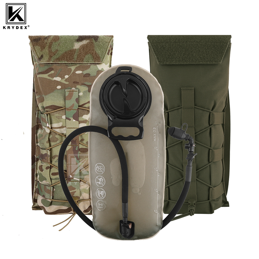Hydration Pack Outdoor - KRYDEX ยุทธวิธี 3L Hydration Molle Pack