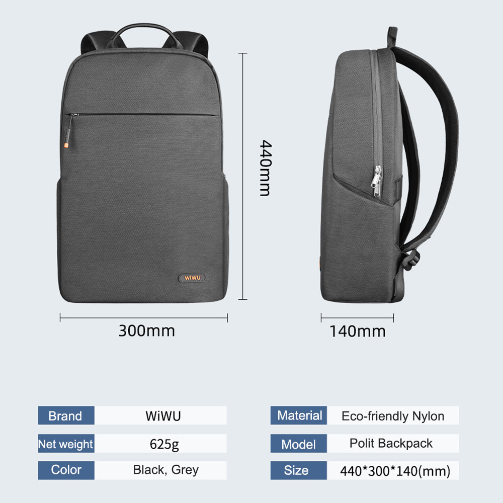 WWWU กระเป๋าเป้สะพายหลังใส่แล็ - Laptop Backpack 15.6 บทวิจารณ์และราคา