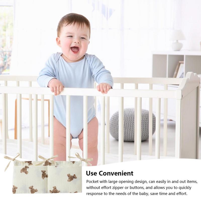 Baby Crib Organizer Cot Caddy  - Backpack Diaper Bag บทวิจารณ์และราคา
