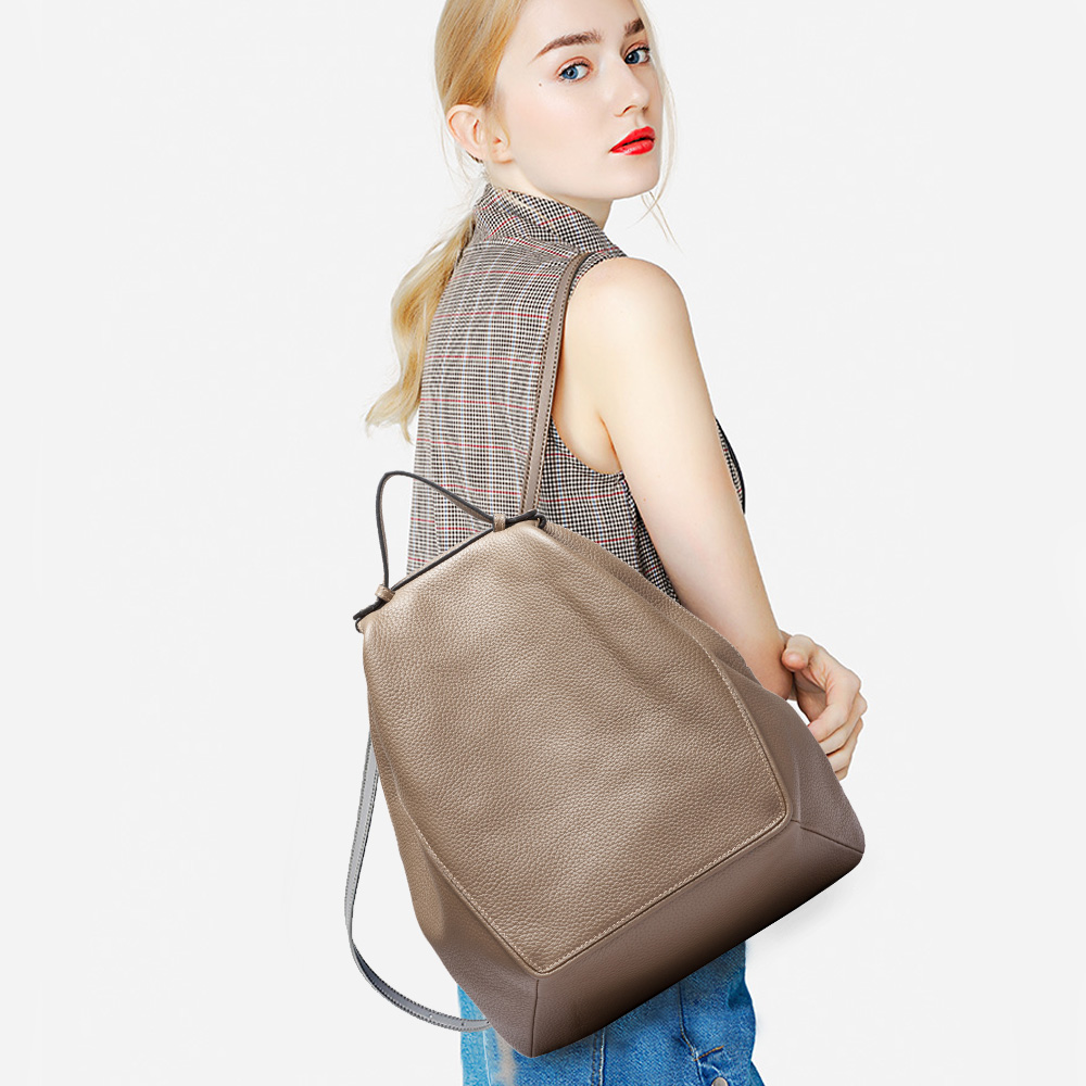 Zency ผู้หญิง 100% ของแท้หนัง  - Fashion Backpack Women บทวิจารณ์และราคา