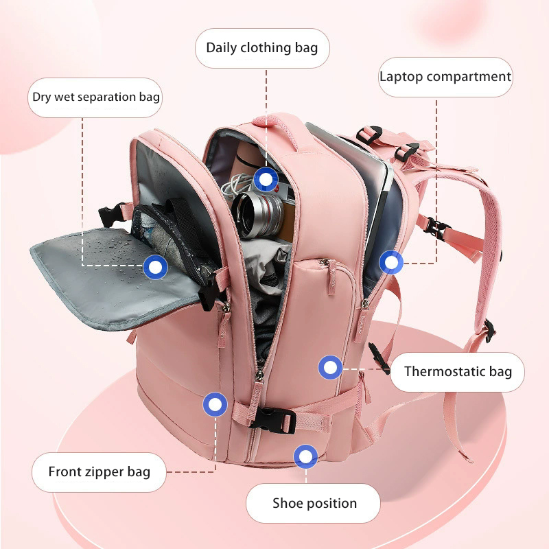กระเป๋าเป้ธุรกิจพร้อมพอร์ตชาร์ - Laptop Backpack 15.6 บทวิจารณ์และราคา