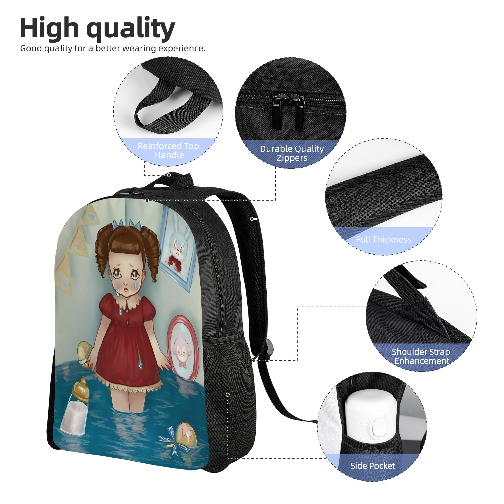 กระเป๋าเป้สะพายหลัง M-Melanie  - School Backpack Teen บทวิจารณ์และราคา