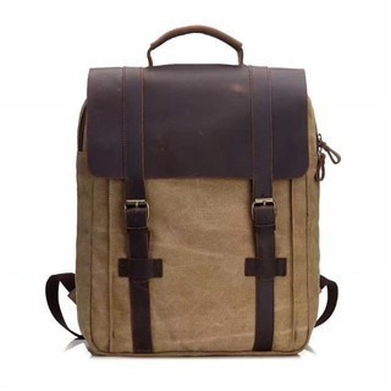 กระเป๋าเป้สะพายหลังแฟชั่น กระเ - Canvas Backpack Casual บทวิจารณ์และราคา