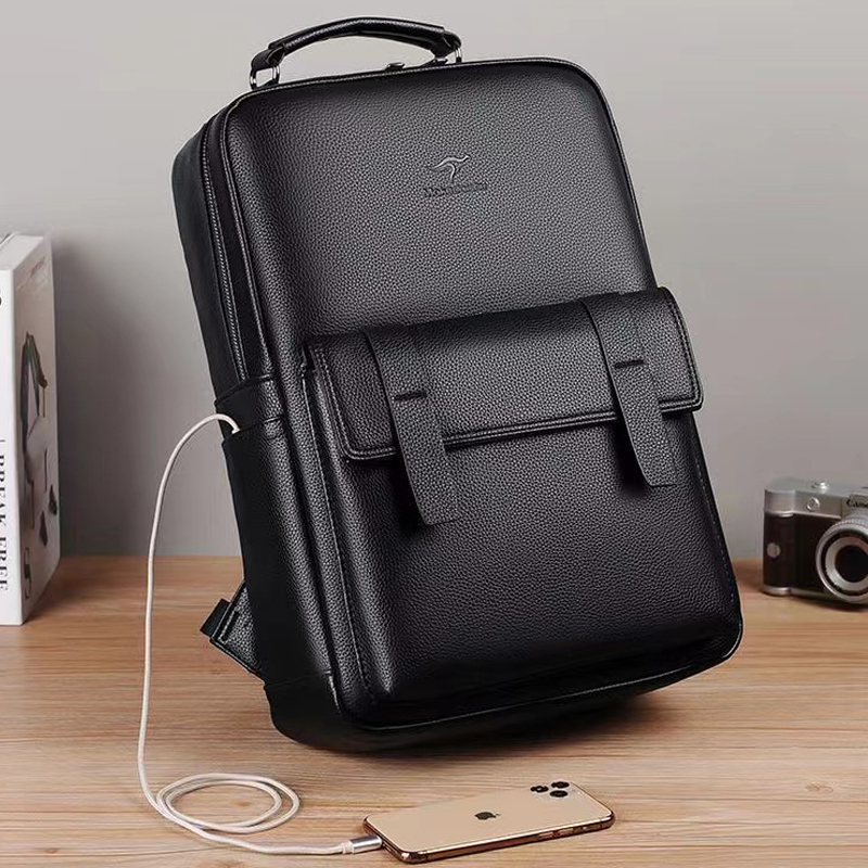 กระเป๋าเป้สะพายหลังหนังหรูหราส - Laptop Backpack 15.6 บทวิจารณ์และราคา